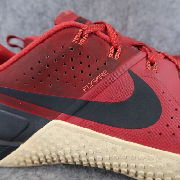 Nike Shoes Mens 14 Athletic Trainer Metcon 1 Sport Active Crossfit Gym Red Black main image 13